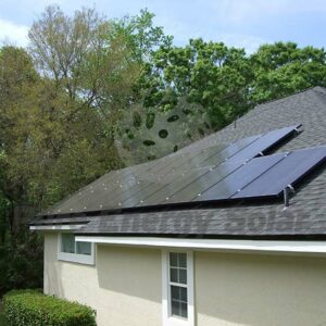 A JEA - Solar Incentive Program installation in Jacksonville, Florida