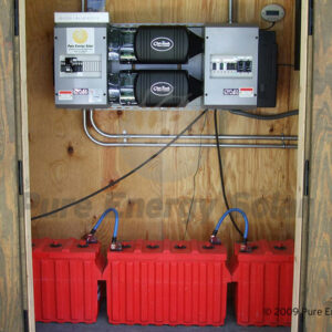 Sanyo PV system with Outback Power Grid Tie